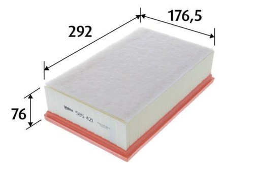 Valeo air filter for - for, audi