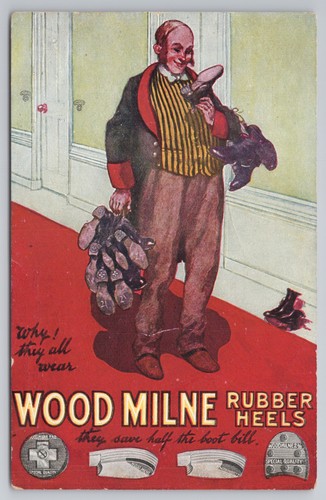 Wood milne rubber - rubber, heels