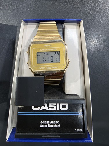 Casio gold color vintage - casio,