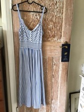 Zara blue and white stripe