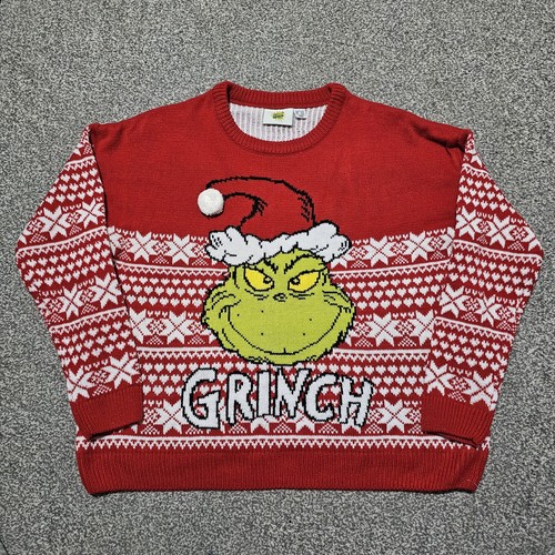 The grinch christmas jumper - the,
