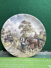Wedgwood Limited Edition Collectors Plate AT THE CROSSING (QH)