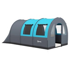 Outsunny Six Man Tunnel Tent