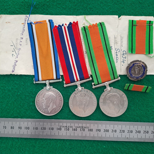 Ww2 war medal nurse raf - ww2,