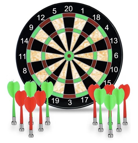 Magnetic dart board - board,