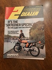 VINTAGE 1973 2 WHEELER DEALER MAGAZINE YAMAHA FSIE FANTIC CHOPPER ETC ADVERTS