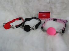 Ball Gag Bondage Fetish Role Play Harness Restraint Couple Sex toy, 3 colours