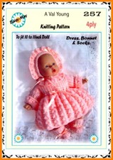 DOLLS KNITTING PATTERN no 257