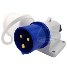 GENUINE MAYPOLE MAINS INLET SOCKET & CAP 594 CARAVAN MOTORHOME NEW