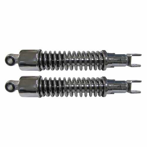 Shocks 320mm pin fork chrome - shocks,