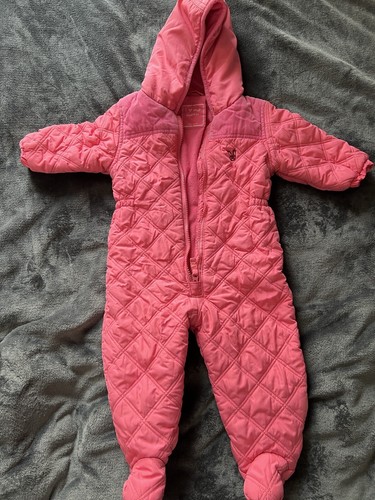 Baby girl pramsuit months - girl,