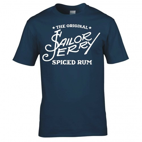 Sailor jerry logo t shirt - jerry, "logo"