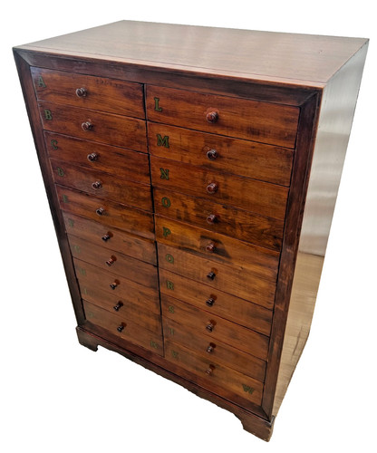 Antique file chest - antique,