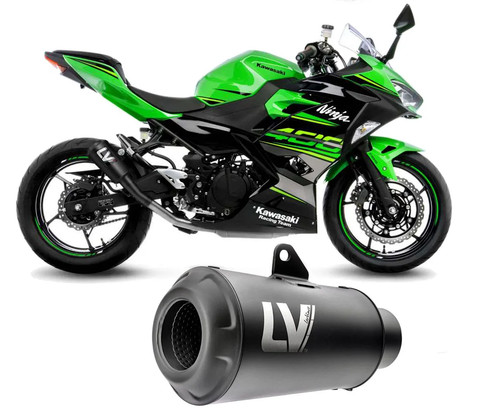 Exhaust leovince black - exhaust, lv-10
