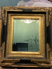 Victorian Antique Mirror Gold