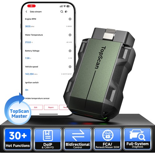 Topdon topscan master obd2 - topscan,