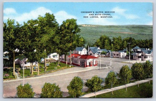 Vintage montana postcard - montana,