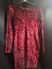 Boohoo Women's Red Dress