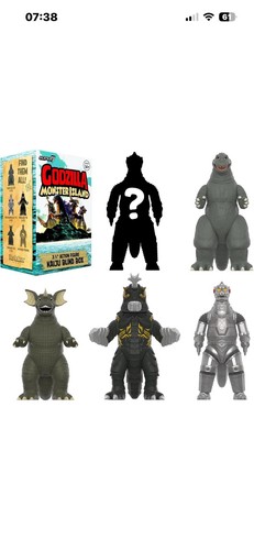 Super7 toho godzilla monster - toho,