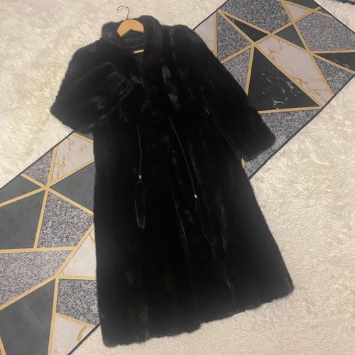 Dark mink real fur - mink,