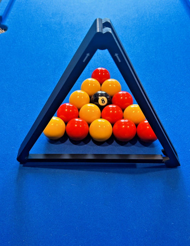 Foldable pool ball rack - ball, /