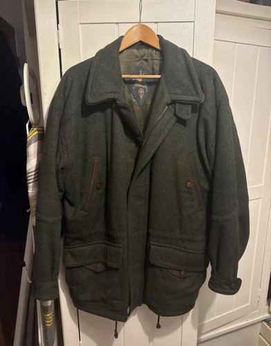 Men large wool tweed - large,