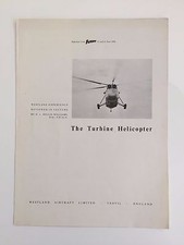THE TURBINE HELICOPTER BROCHURE JUNE 1958 REPRINT FLIGHT WESTLAND 