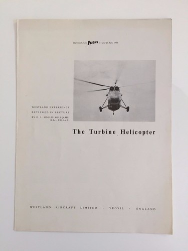 The turbine helicopter - the,
