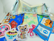 Bundle Fabric Childrens Sew Craft ~ Thomas Tank Engine, Bob Builder, Baby Quilt