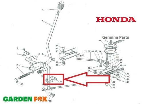 Genuine honda hf1211 ride - honda,
