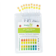 pH Dual Test Strips to Test Urine & Saliva by Simplex Health (25 STRIPS)
