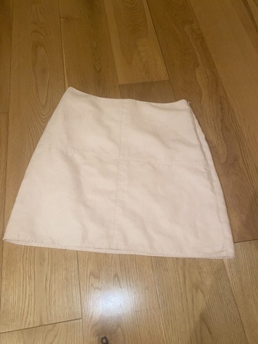 Beige soft suede look - suede, material
