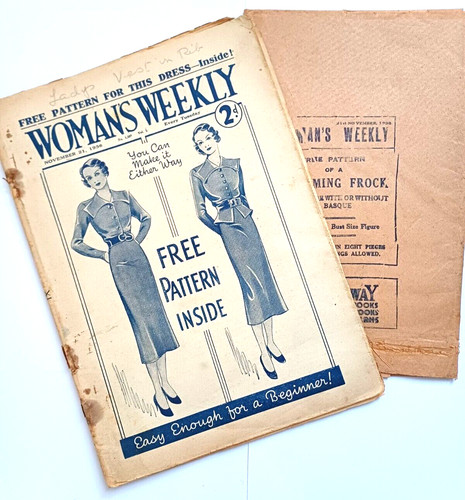 Vintage 1930s woman weekly - 1930s,