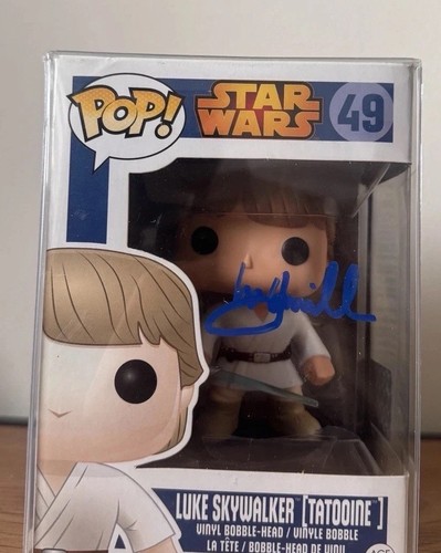 Mark hamill signed funko pop - mark,