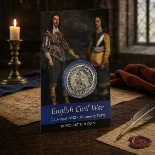 English civil war - civil, coin