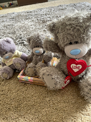 You tatty teddy - me, to