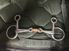 Hanging Cheek Bit 5.5 Snaffle with lozenge 