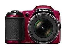 Nikon Digital Camera COOLPIX L820 Optical 30x Zoom Effective Pixels 16.0MP Red