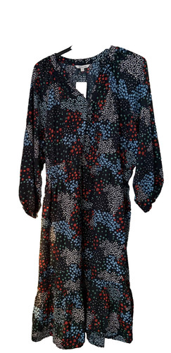 Bonmarche navy multi
