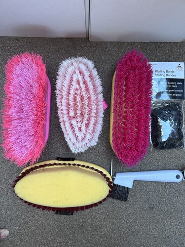 Equestrian horse grooming kit - horse,