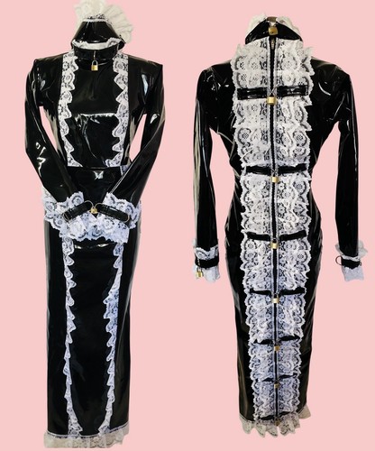 Misfitz blk pvc white - misfitz, lace