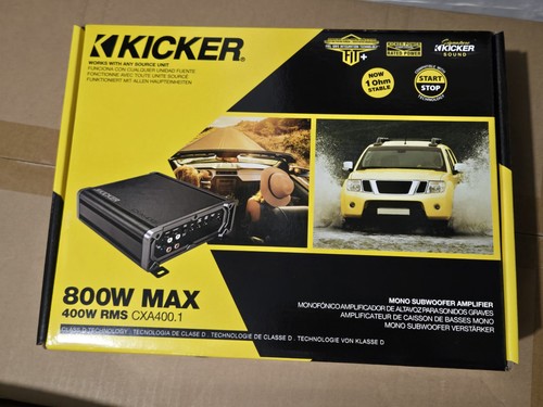 Kicker 46cxa4001 car audio amp - 46cxa4001,