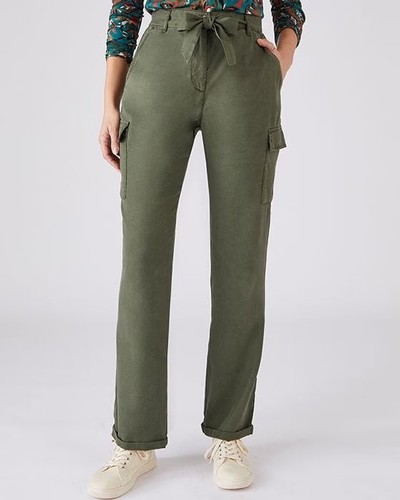 Damart dark khaki cargo - damart,