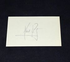 Neil Armstrong Signed 3x5