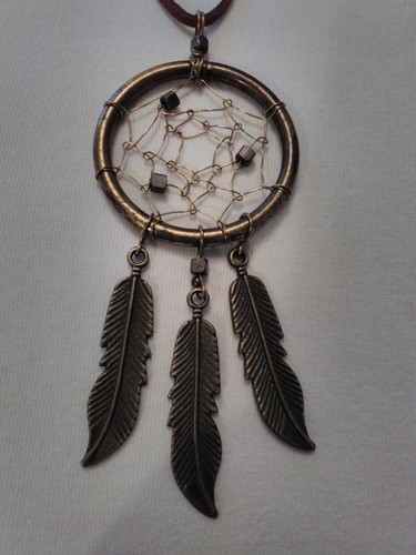 Dream catcher pendant - dream,
