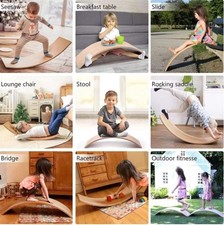 Multi-Use Wooden Balance Board