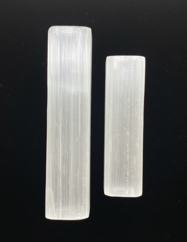 Polished selenite flat - polished,
