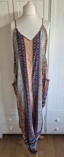 Live truth printed - 4, jumpsuit
