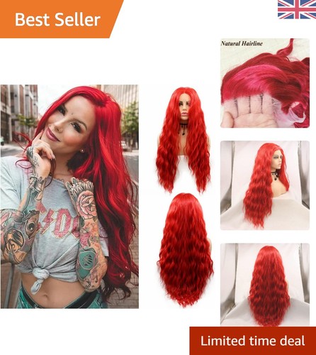 Hot ruby mermaid - red, lace