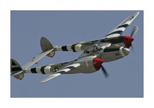 P38 Lightning 2 USAF WW2 A4